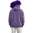 thumbnail image 3 of Funny Big Mouth Monster Hoodie for Halloween, Unisex Fuzzy Plush Pullover Sweatshirt, Cute Character Cosplay Costume for Fall and Winter Casual Wear, 3 of 4