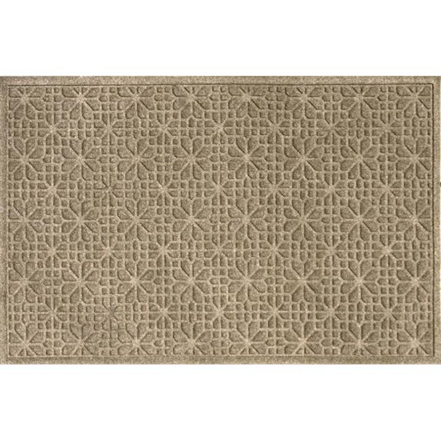 707500035 Water Guard Stained Glass Mat in Camel - 3 ft. x 5 ft.