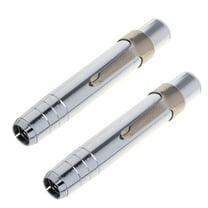 2 PCS Silver Aluminum alloy Chalk Keeper Holder