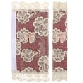 thumbnail image 1 of 2pcs Refrigerator Door Handle Covers Cloth Embroidered Lace Strip Door Handle Protector, 1 of 8