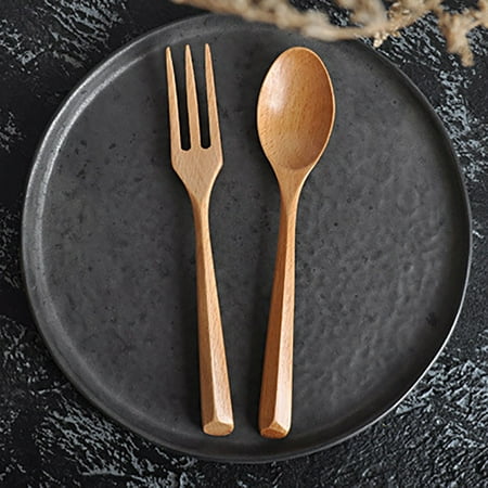 

Mittory DealDisposable Gold Color Plastic Tableware Cutlery Spoon Fork Set 25PC Hot Party