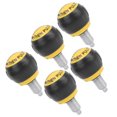 thumbnail image 4 of Pull Pin Spring Knob, Fitness Pop Pull Pin Knob, Spherical Design   Fitness Pop Pin 5 PCS Injection Molding Technology Bicycles For Exercise Bikes Black And Yellow, 4 of 8