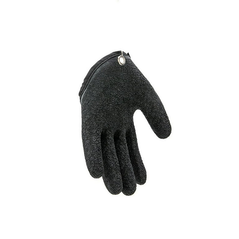 Fishing Puncture Proof Gloves with Magnet Release Waterproof Fish Landing Catching  Glove Professional 