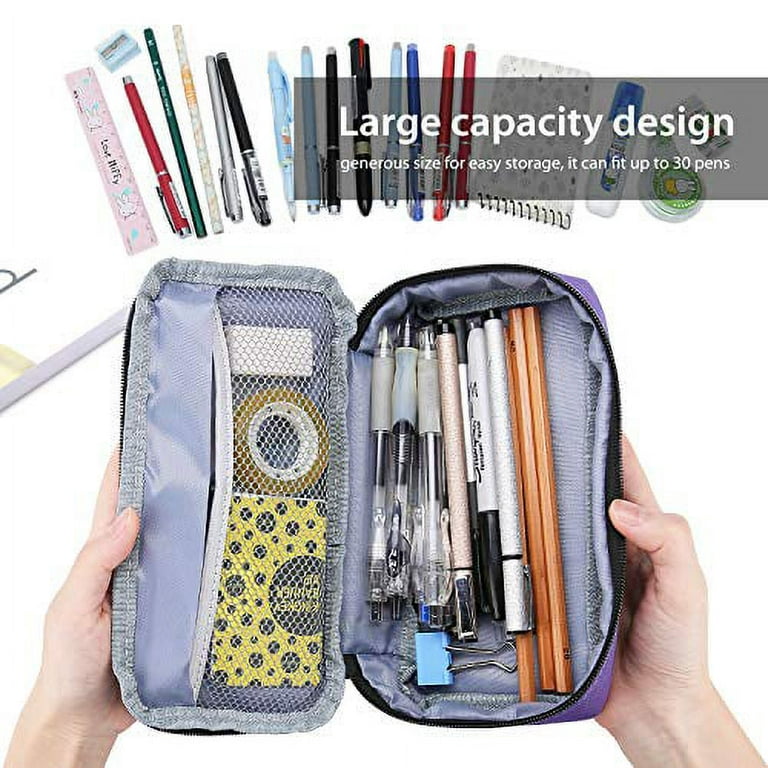  ProCase Pencil Bag Pen Case, Large Capacity Students