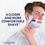 Gillette Sensor3 Comfort, Men's Disposable Shaving Razors, 4 Count