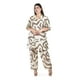 thumbnail image 5 of Set estampado abstracto Roman Fashion /Tallas Extras, 2526 (Beige) beige 36, 5 of 6
