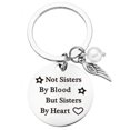thumbnail image 2 of Llavero Best Good Friends Llaveros Grabado Mantra Cumpleaños Joyería Regalo Llavero para Ella Mujeres Hombres, 2 of 5