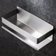 thumbnail image 1 of Estante de almacenamiento para baño hecho de acero inoxidable plateado duradero no poroso, 1 of 5