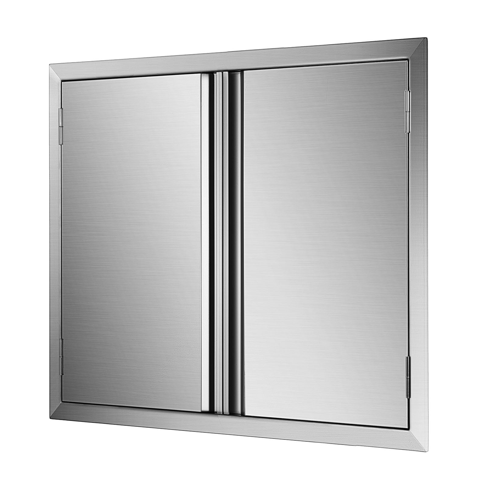 SHZOND 24 x 24 Inch Outdoor Kitchen Doors 304 Brushed Stainless Steel BBQ Access Door BBQ Island