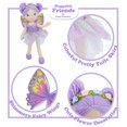 thumbnail image 3 of Muñeca de peluche June Garden Enchanted Yaritza de 16 pulgadas, 3 of 8