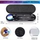 thumbnail image 4 of Wax Carving Tools Dab Stainless Steel Set with Metal Case for Jewellery, Sculpting, Modeling, Scraping Mini 5 Pcs (Silver)--, 4 of 5