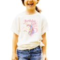 thumbnail image 2 of 5th Birthday Unicorn Shirt for Girls Rainbow Pastel Magical Fifth Birthday Party Tee for Kids Natural Shirt Youth Small, 2 of 8