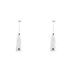 thumbnail image 1 of Monstrate Espumador de leche eléctrico Espumador de mano Fabricante de bebidas Lavable Batidor de huevos inalámbrico Licuadora doméstica Utensilios de blanco 2piezas Monstrate CBP193022, 1 of 6