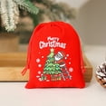 thumbnail image 7 of ToyKingdee Small Coth Christmas Gift Bags with Drawstring, Jewelry Bags Bulk, Mini Velvet Pouch for Wrapping Holiday Party Favors or Gifts for Friends, 7 of 7