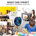 thumbnail image 2 of Geeetech 3D Printer PLA Filament， Shiny Silk Royal Blue Toughness Enhanced Filament with 1.75mm Dimensional Accuracy +/-0.03mm, 1080 Feet per Roll, Vacuum Packaging, for Most 3D FDM Printer, 2 of 7