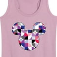 thumbnail image 3 of Mickey & Friends - Mickey Head Solid Geo - Women's Racerback Tank Top, 3 of 5