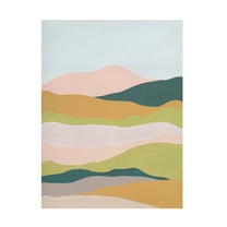 Melissa Wang 'Cloud Layers IV' Canvas Art