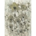 thumbnail image 2 of OToole, Tim 15x18 White Modern Wood Framed Museum Art Print Titled - Shimmering Flowers II, 2 of 4