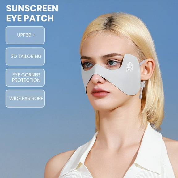 Mdesiwst Outdoor UV Protection Sunscreen Patch Face Guard Soft Breathable UV-proof Hydrating Skin Care Face Guard