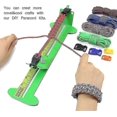 thumbnail image 3 of 2-In-1 Paracord Jig Kit Adjustable Length Bracelet Maker Kit Diy Craft Tools 4" To 13", Dark Green, 3 of 3