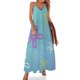 thumbnail image 1 of Vestido sin mangas con parte inferior de bikini (temática hawaiana) Ropa de mujer Vestido para mujer, 1 of 7