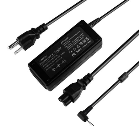 - Ac Adapter For Samsung Chromebook by Insten Replacement AC Laptop Charger Adapter Power Supply Cord 40W 12V 3.33A for Samsung Chromebook 3 xe500c13 (Connector Tip size: 2.5mm x 0.7mm)
