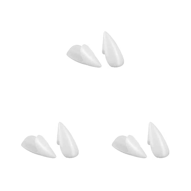 Prótesis cómoda Minnieouse colmillos de vampiro 1.7cm