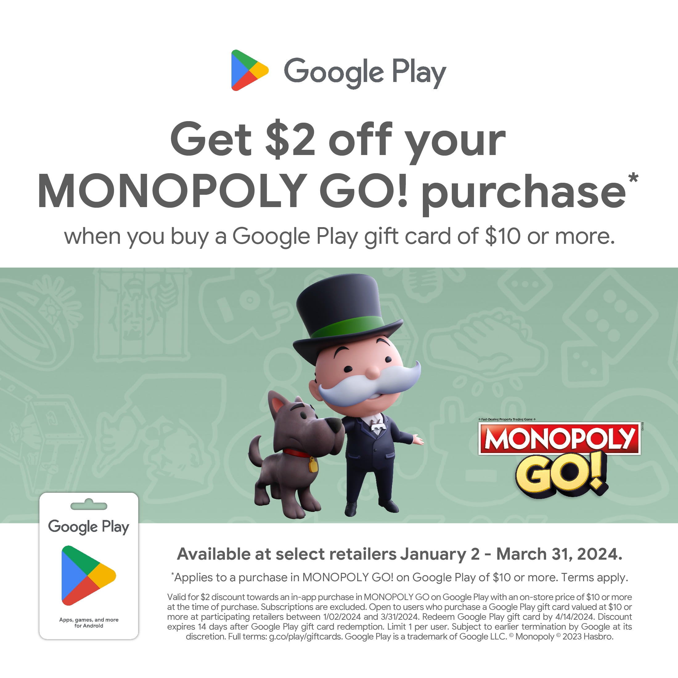 Google Play $15 (Email Delivery - Limit 2 codes per order) 