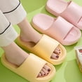 thumbnail image 3 of Men's Anti-Slip Indoor Slippers - Comfortable Home Use, Bread Design, EVA Material, 3 of 8