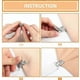 thumbnail image 4 of Elastic Bed Sheet Fastener, Adjustable Holder with Clips for Sheets, Sofa, Cover (White, 4-Pack, Extended Section), 4 of 5