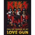 thumbnail image 3 of Kiss - Camiseta Love Gun Brillo de Algodón para Adultos Unisex (Negro), 3 of 3