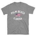 thumbnail image 1 of Palm Beach Florida Patriot Men's Cotton T-Shirt, 1 of 1