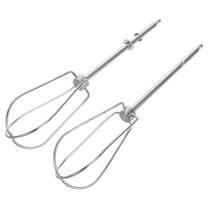 OUNONA 2Pcs Stainless Steel Mixer Attachments for Hand Mixer Replacement Beaters for Use