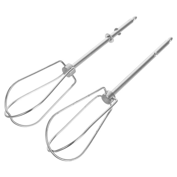 OUNONA 2Pcs Stainless Steel Mixer Attachments for Hand Mixer Replacement Beaters for Use