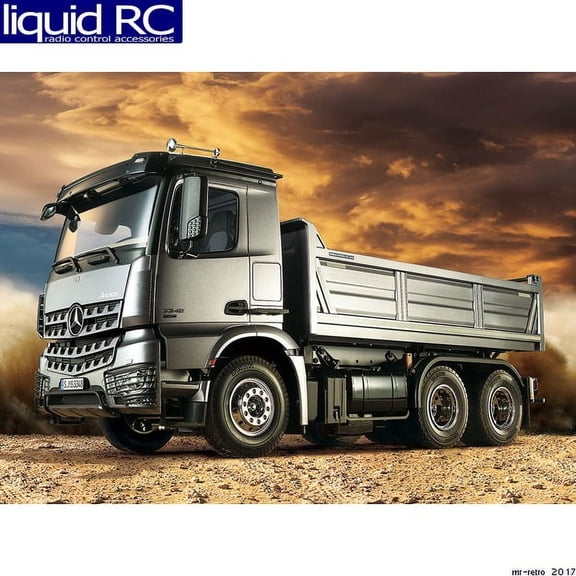 Tamiya USA TAM56357 1/14 Mercedes-Benz Arocs 3348 6x4 Tipper Truck