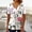 Multicolor-C, variant on Womens Tops Plus Size Summer Short Sleeve Button V-Neck Henley Half Buttons Shirt Ladies Blouse，Womens Tops Multicolor-E XXL(XXL)