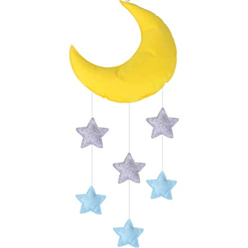 Stars Baby Nursery Ceiling Crib Mobile, Ceiling Hanging Decorations For Baby Room
