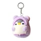 thumbnail image 5 of Llavero Pingüino Muñeca Hugo Accesorios Lindo Muñeco de Peluche Violeta, 5 of 10