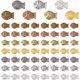 thumbnail image 1 of 140 cuentas espaciadoras tibetanas de 7 colores para hacer pulseras, collares, llaveros y joyas., 1 of 7