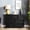 Black, variant on 7 Large Drawers, Smooth Metal Rails, Anti-Tipping Device - Free Up Space in Living Room for Clothes Storage