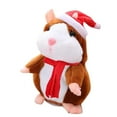 thumbnail image 1 of Talking Toy Hamster Imitating Talking Plush Toy Repeating Plush Animal Toy Fun For, 1 of 2