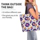 thumbnail image 2 of Disketp record rock Skull star Bolsa Tote Estampada para Mujer, Bolso de Hombro y de Mano para Compras y Viajes, 2 of 8