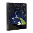 thumbnail image 3 of Stupell Industries Eclectic Frog in Night Forest Black Framed Giclee Art, 11 x 14, by Michelle Ingari Designs, 3 of 8