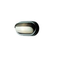 thumbnail image 3 of Trans Globe Lighting - The Standard - One Light Oval Bulkhead - Eye Lash-Black, 3 of 4