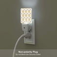 thumbnail image 5 of Cauagu Bee Print LED Nightlight,0.5W Night Lights Plug into Wall 1 Pack with Dusk-to-Dawn Light Sensor Soft Glow Lamp for Bathroom Adult Hallway-UK, 5 of 7