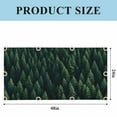 thumbnail image 6 of Green Forest Fluorescent Light Covers for Ceiling Lights 4x2 feet,1 Pack Magnetic Light Filters for Classroom,Modern Pine Trees Mysterious Art Fluorescent Light Shade Panel for Office School Drop, 6 of 9
