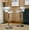 Silver, variant on Set of 2 Adjustable Swivel Barstools with Base, Faux Leather Upholstered Bar Stools for Kitchen Counter Island, Silver