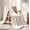 03-Cream, variant on U by Bedsure Fleece Blanket Black - Throw Blankets, Soft Lightweight Throws for Toddlers, Kids