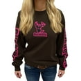 thumbnail image 2 of Long Sleeve Chocolate with BuckedUp® Logo, 2 of 6