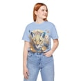 thumbnail image 6 of Medallion Graphic Unisex 100 Cotton Vintage Animal Medal Artwork Tee 51, 6 of 15
